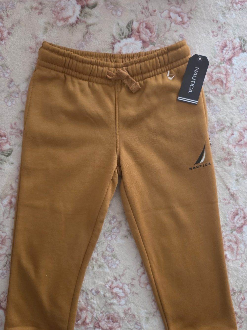Nautica Kids Mustard Yellow Jogger Pants